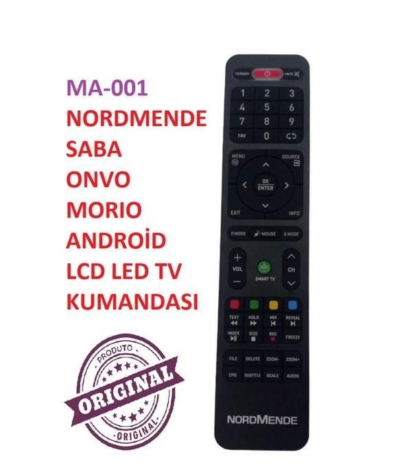 Onvo/Saba/Nordmonde Android Tv Kumandası