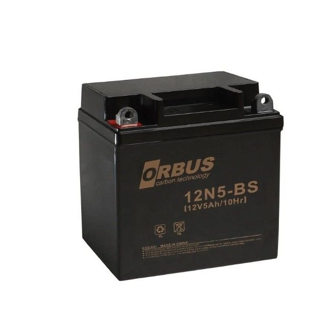 Orbus 12N5-BS 12V 5Ah Motosiklet Aküsü #3