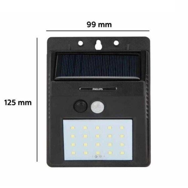 Philips BWS010 LED50/765 0.5W-5W Solar Duvar Aplik #2
