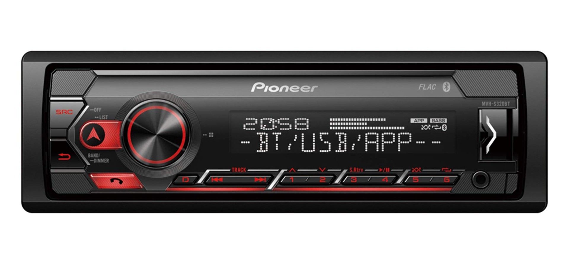 Pioneer MVH-S320BT Usb/Mp3/BT 4x50W Oto Teyp  #2