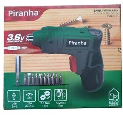 Piranha PSD-2215 3.6V Şarjlı Vidalama #2