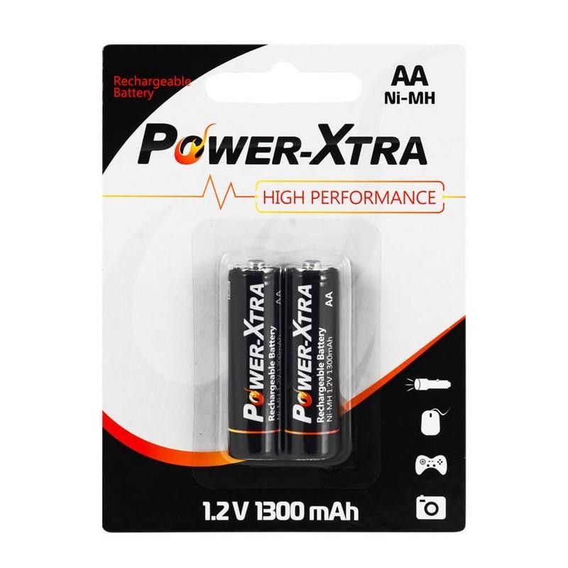 Power-Xtra 1.2V 1300mAh AA Şarjlı Pil Tekli