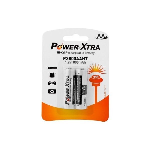 Power-Xtra 1.2V 800mAh AA-Ni-Cd Şarjlı Pil 2 li #2