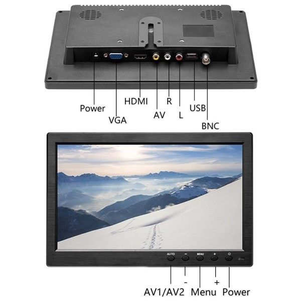 PowerMaster PM-6092 10.1 Hdmi Vga Araç Monitörü #2