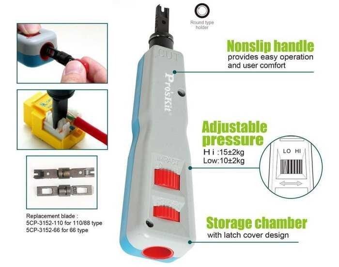 Proskit CP-3152 Patch Panel Çakma Pensesi #2