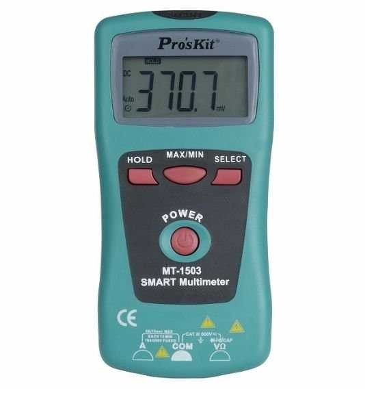 Proskit MT-1503 3 3,4 Akıllı Dıgıtal Multimetre