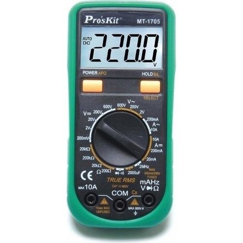 Proskit MT-1705 3 1/2 True Rms Dijital Multimetre #1