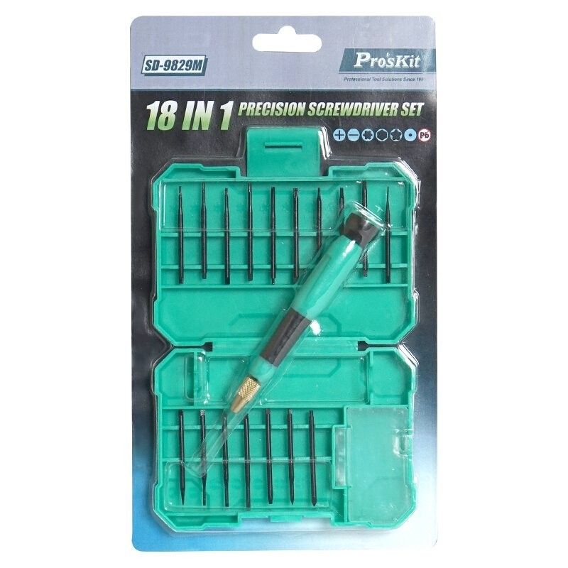 Proskit SD-9828M 18 Parça Hassas Tornavida Seti #3