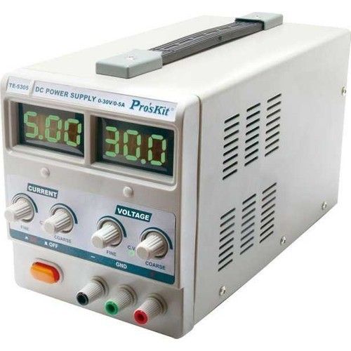 Proskit TE-5305B DC Güç Kaynağı DC 0-30V 0-5A Tek 