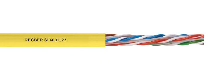 Reçber SL400 U23 LSZH Cat6 U,UTP 500m. Turuncu