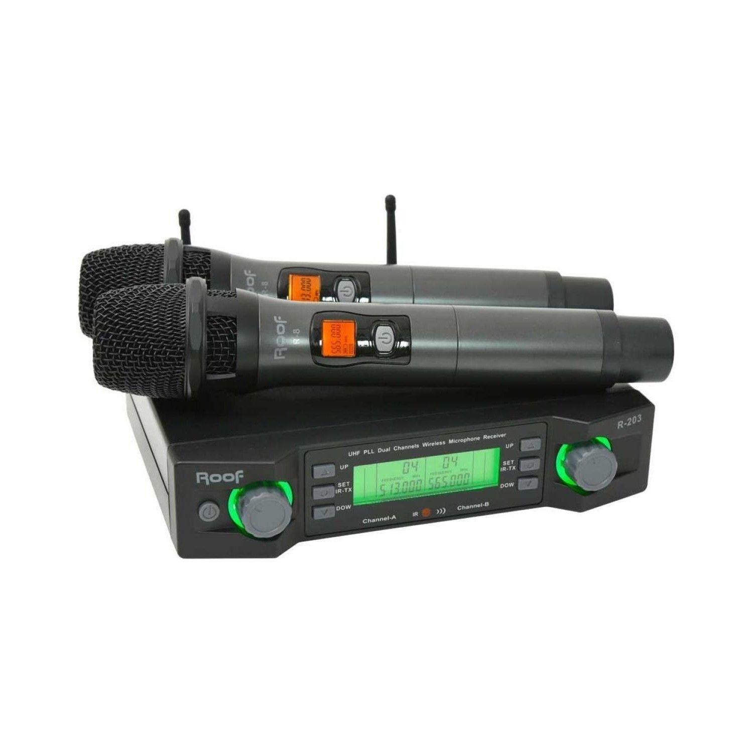 Roof R-203 2 Yaka 2 Kanal UHF Kablosuz Mikrofon #2