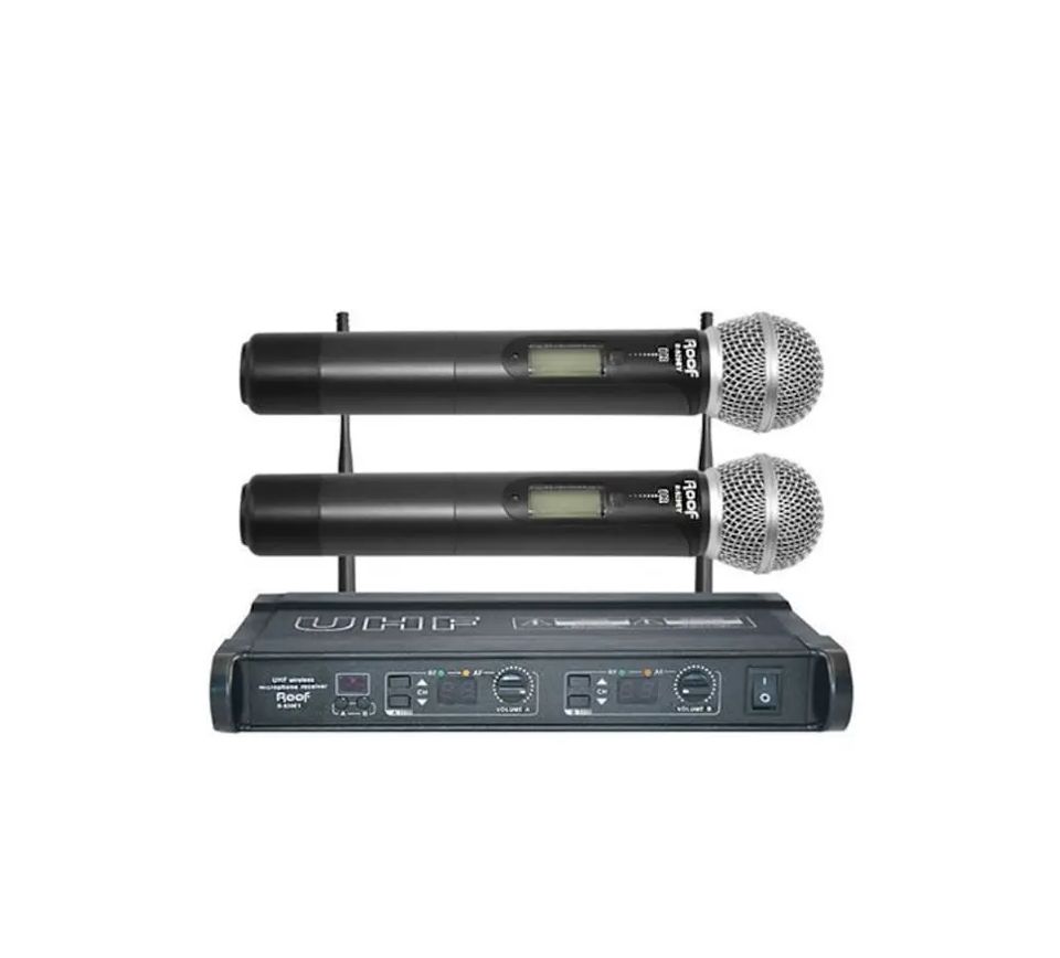 Roof R-920 2 El 2 Kanal Uhf Dijital Telsiz Mikrofon #2