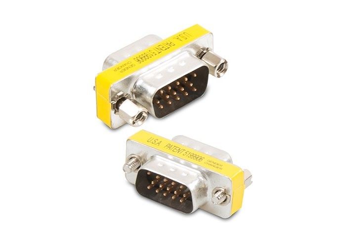 S-link SL-15M 15 Pin VGA Erkek-Erkek Metal Çeviric