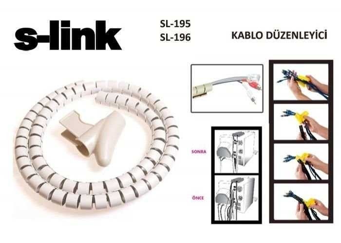 S-Link SL-195 22mm 20m Kablo Düzenleyici   #3