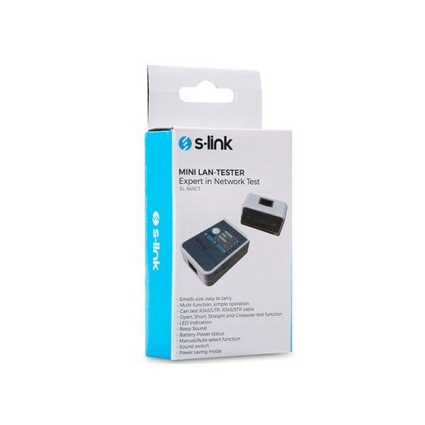 S-Link SL-565CT RJ45 Ağ Kablosu Test Cihazı #2