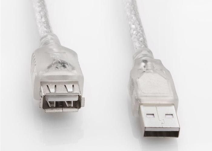 S-Link SL-AF2015 Usb 2.0 1.5m Şeffaf Uzatma Kablosu #2