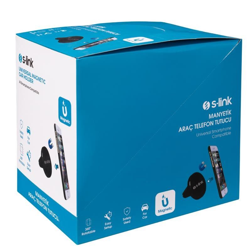 S-Link SL-AT18 Universal Siyah Araç Telefon Tutucu #2