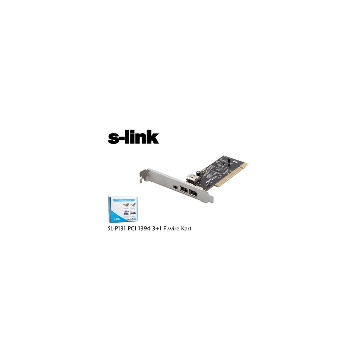 S-Link  SL-P131 Pcı IEEE1394 3+1 F.Wıre Kart #3