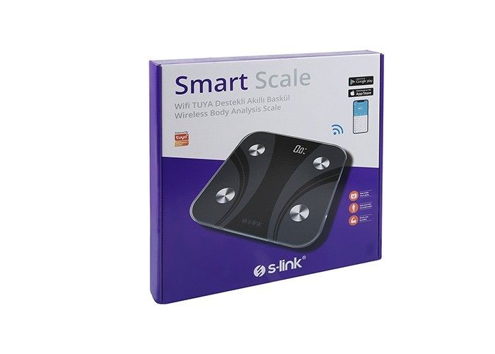 S-Link SL-SBS8 WiFi TUYA Destekli Akıllı Baskül  #4