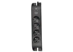 S-Link SPG3041 2m Siyah 3x1.5mm 4 lü Akım Kor.Priz #2