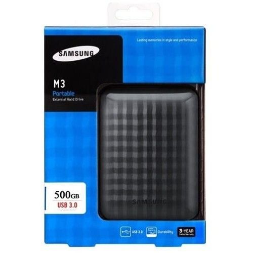 Samsung M3 Portable 500Gb Usb3.0 Siyah Harici Disk #2