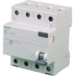 Siemens 5SV4344-0 4x40 30mA Kaçak Akım Rölesi #1