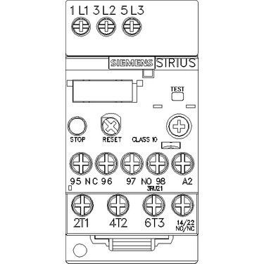 Siemens Sirius 3RU2116-4AB1 Termik Röle #4