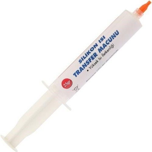 Silikon Isı Transfer Termal Macunu Beyaz 25gr Şırı #2