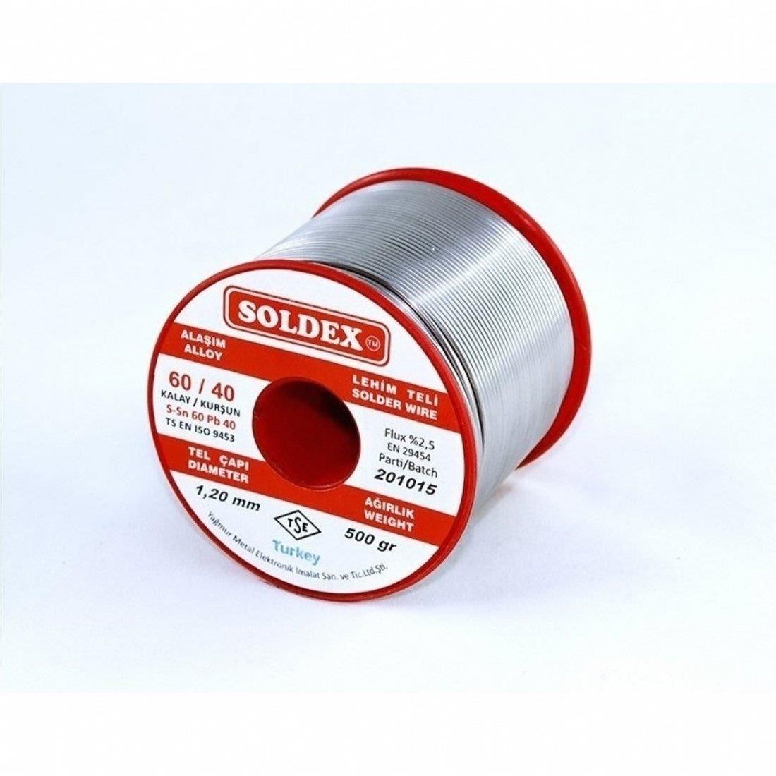 Soldex 60/40 1.20mm 200g Lehim Teli
