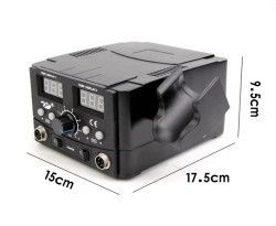 Sunline 852D+V2 Isı Ayarlı Havya+Üfleme Makinesi #2