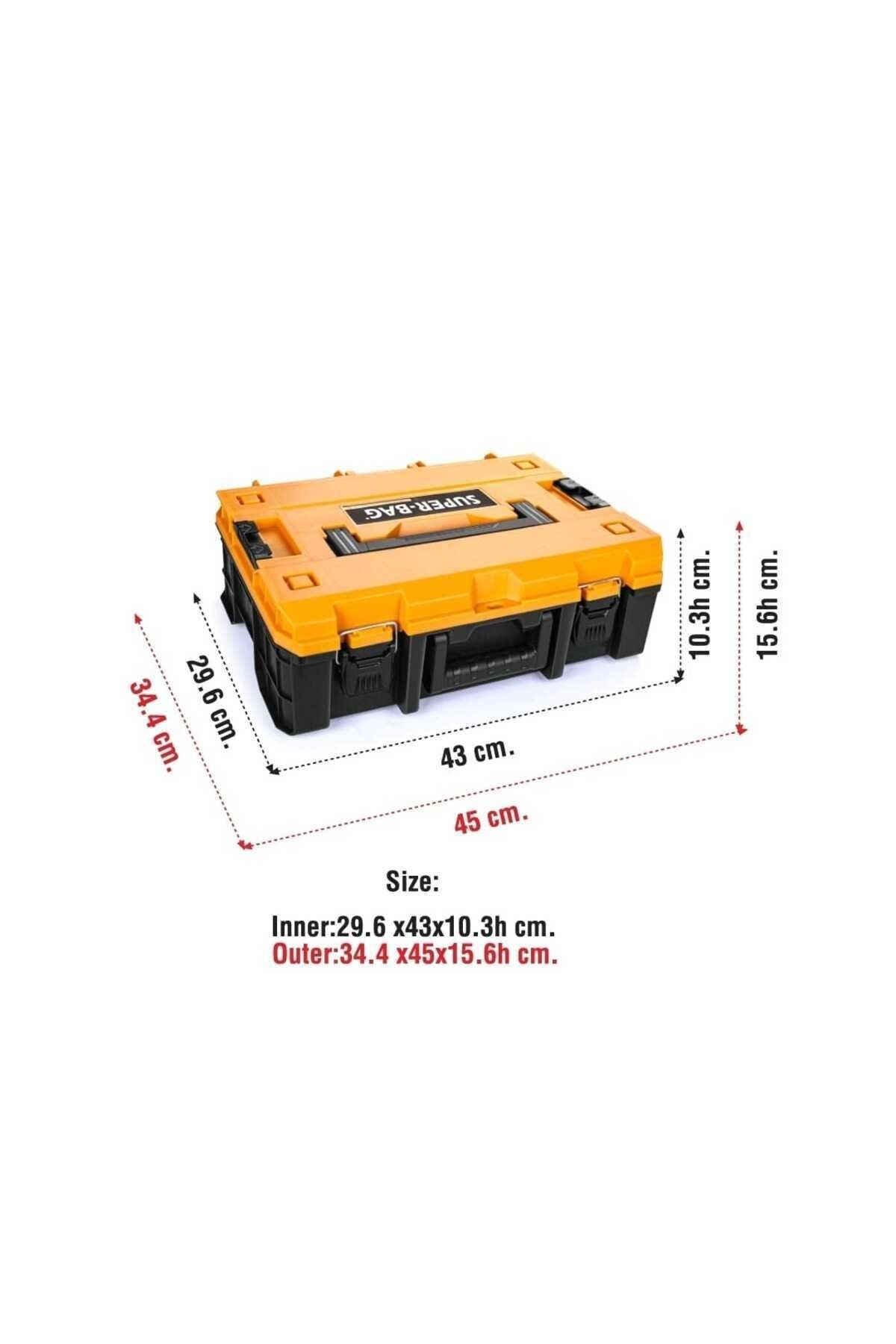 Super-Bag ASR-6031 Master Case-S Bölmeli Takım Çan #4