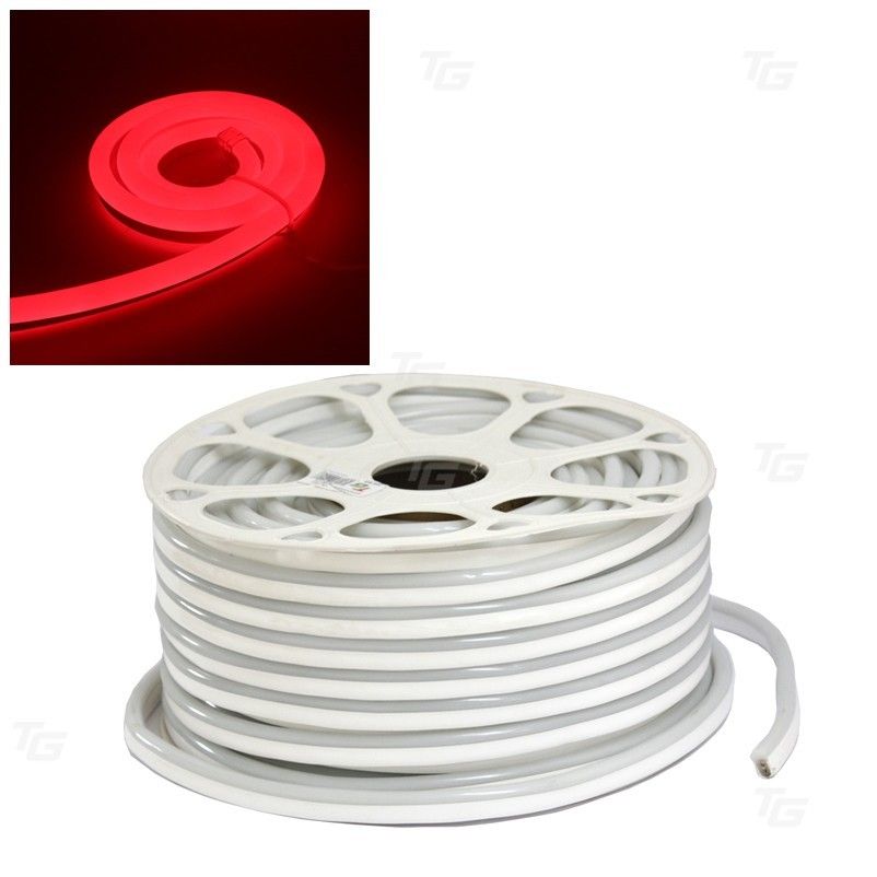 TeknoGreen TGNL-507R 12V Neon Şerit Led Kırmızı (Metre) #2