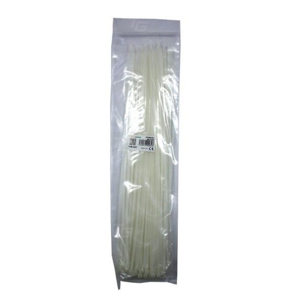 TeknoGreen TKB-3637 3.6x370mm Beyaz Kablo Bağı #2