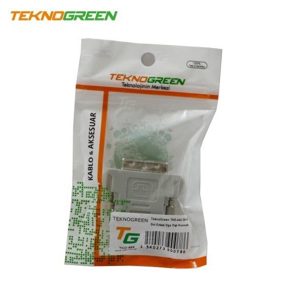 TeknoGreen TKD-444 24+5 Dvi Erkek Vga Dişi Konnektör #3