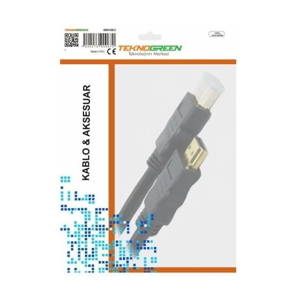 TeknoGreen TKH-100 1.5  Metre Hdmi To Hdmi Kablo #3