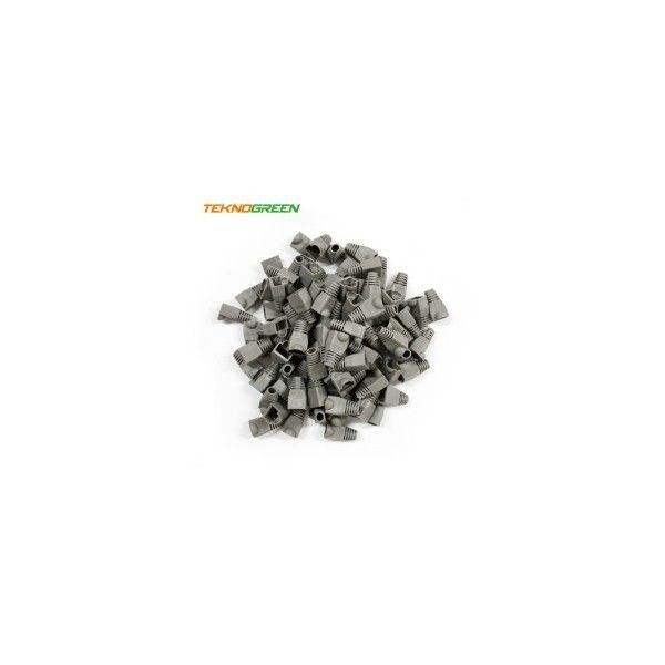 TeknoGreen TKJ-45PG Gri RJ45 Kılıfı (100 lü Paket)
