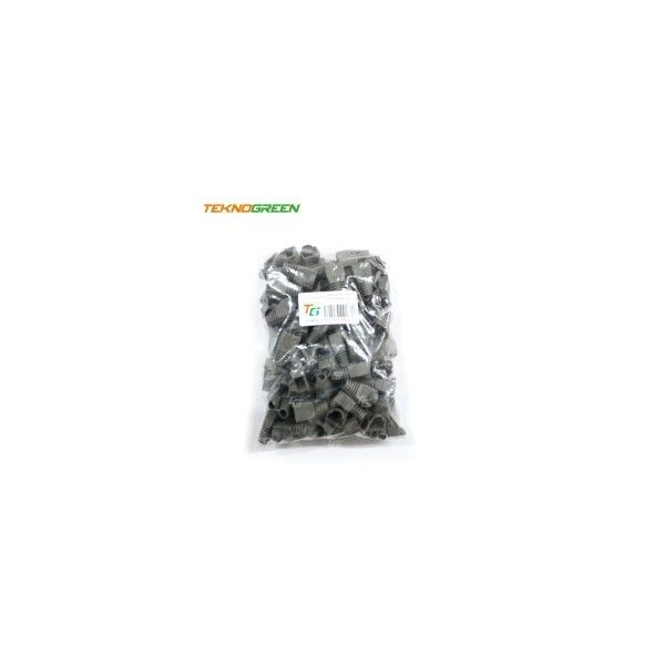 TeknoGreen TKJ-45PG Gri RJ45 Kılıfı (100 lü Paket) #3