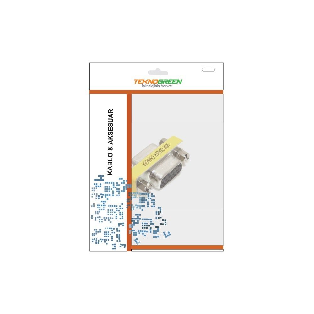 TeknoGreen TKKV-15D Vga Dişi Dişi Konnektör #2