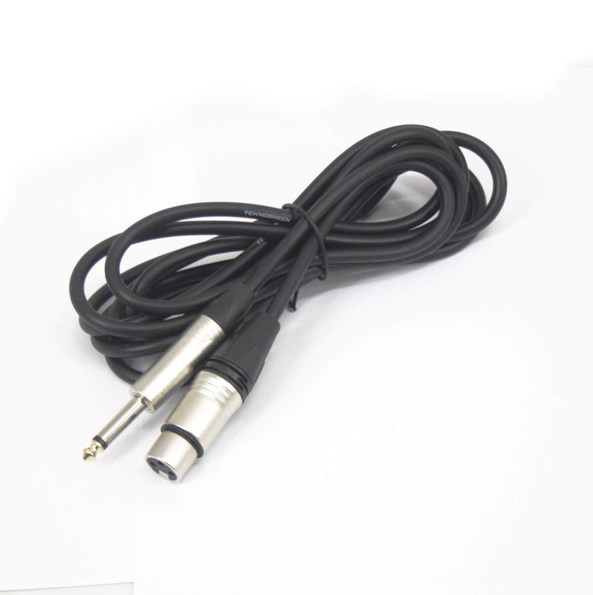 TeknoGreen TKS-405 XLR Dişi 6.3 Mono E Kablo 5m. #3