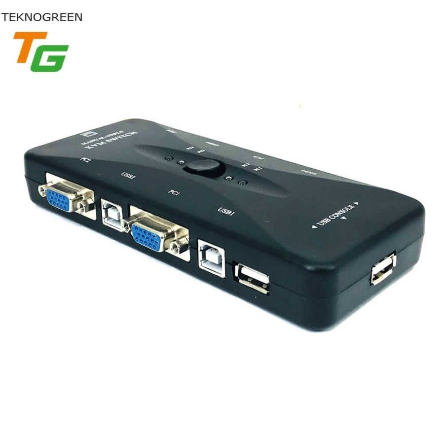 TeknoGreen TVS-344 4 Port USB Kvm Switch  #2