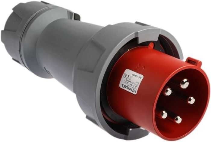 Tem 5x32A 380V IP44 Trifaze Seyyar Fiş