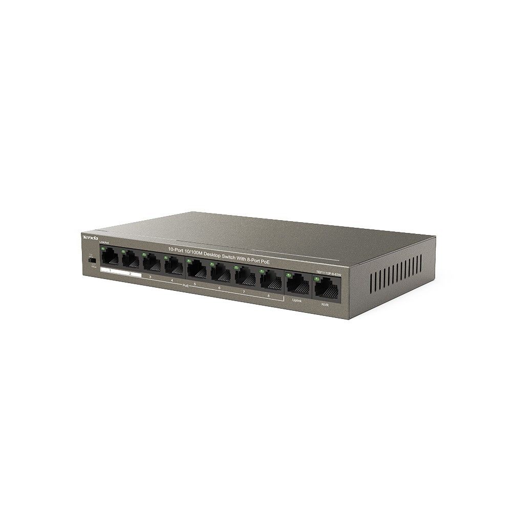 Tenda TEF1110P-8-63W 8 Port PoE Switch #3