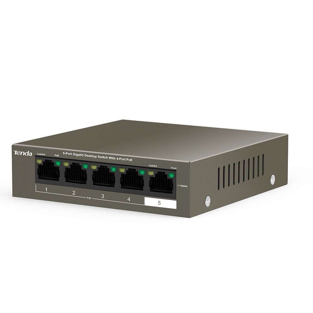 Tenda TEG1105P 5 Port Poe 10/100/1000 MPS 63w Swit #4