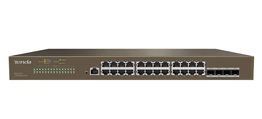 Tenda TEG5328F 24 Port L3 Yönetilebilir Switch