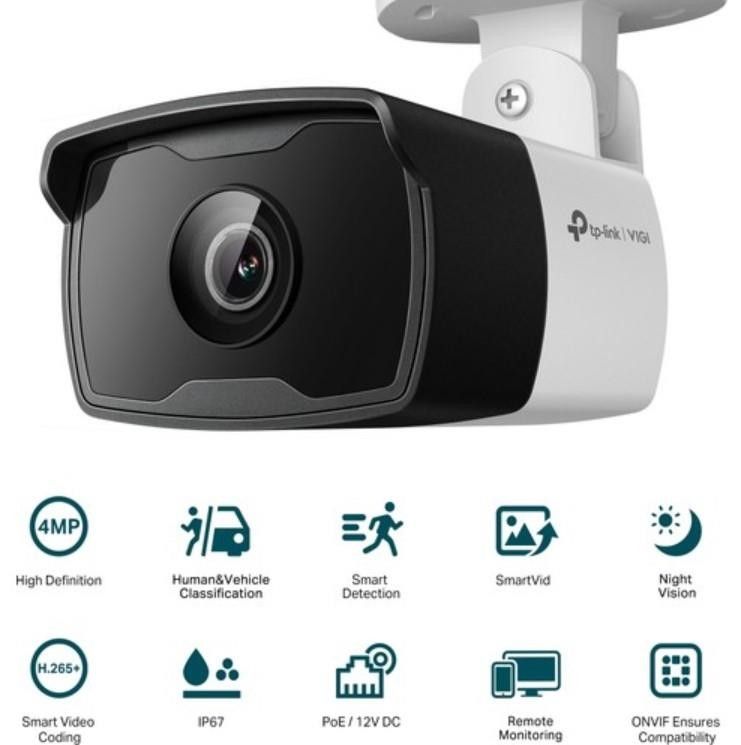 Tp-Link VIGI C340I 4mp 2.8mm IR Bullet Kamera #4