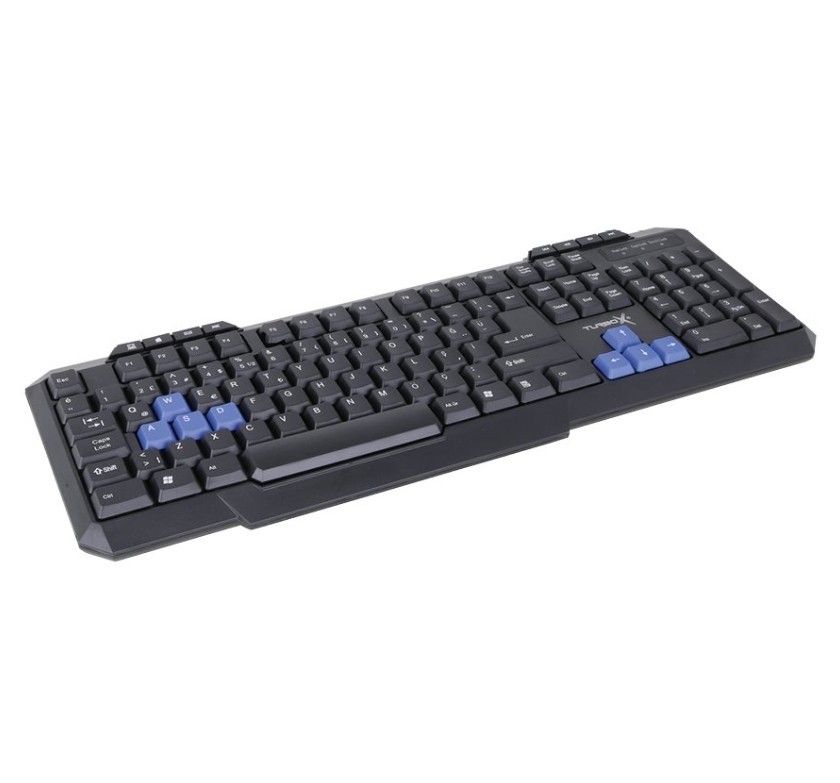 Turbox TR-X3B Q Kablolu Mavi,Siyah Klavye #2