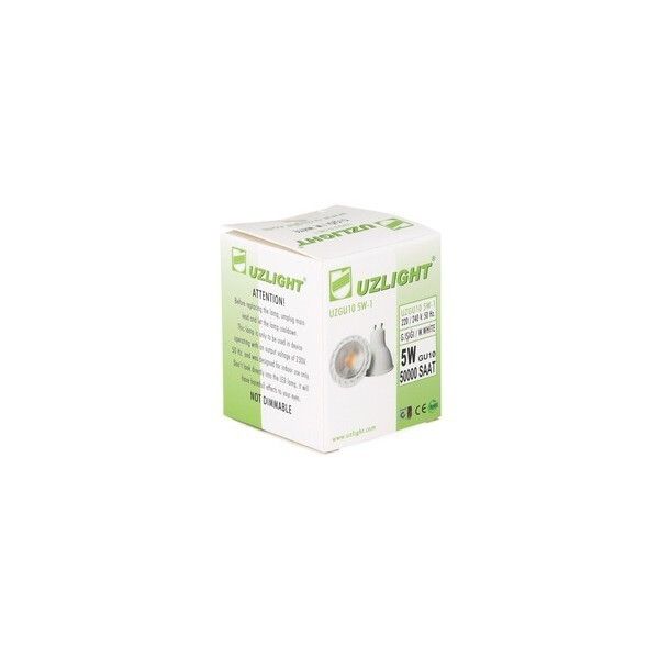 Uzlight UZGU10 5W Led Ampul Sarı #2