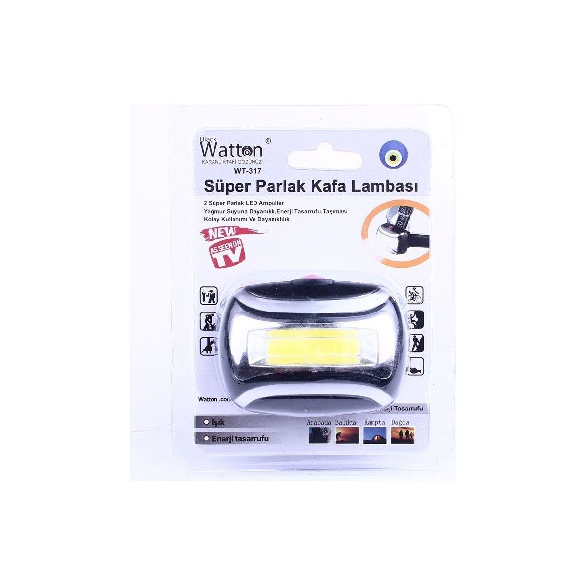 Watton WT-317 Ultra SMD AAA Plli Kafa Feneri #3