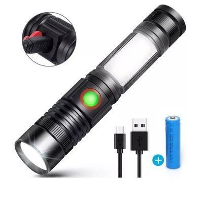 Watton WT-601 Şarjlı  Metal El Feneri