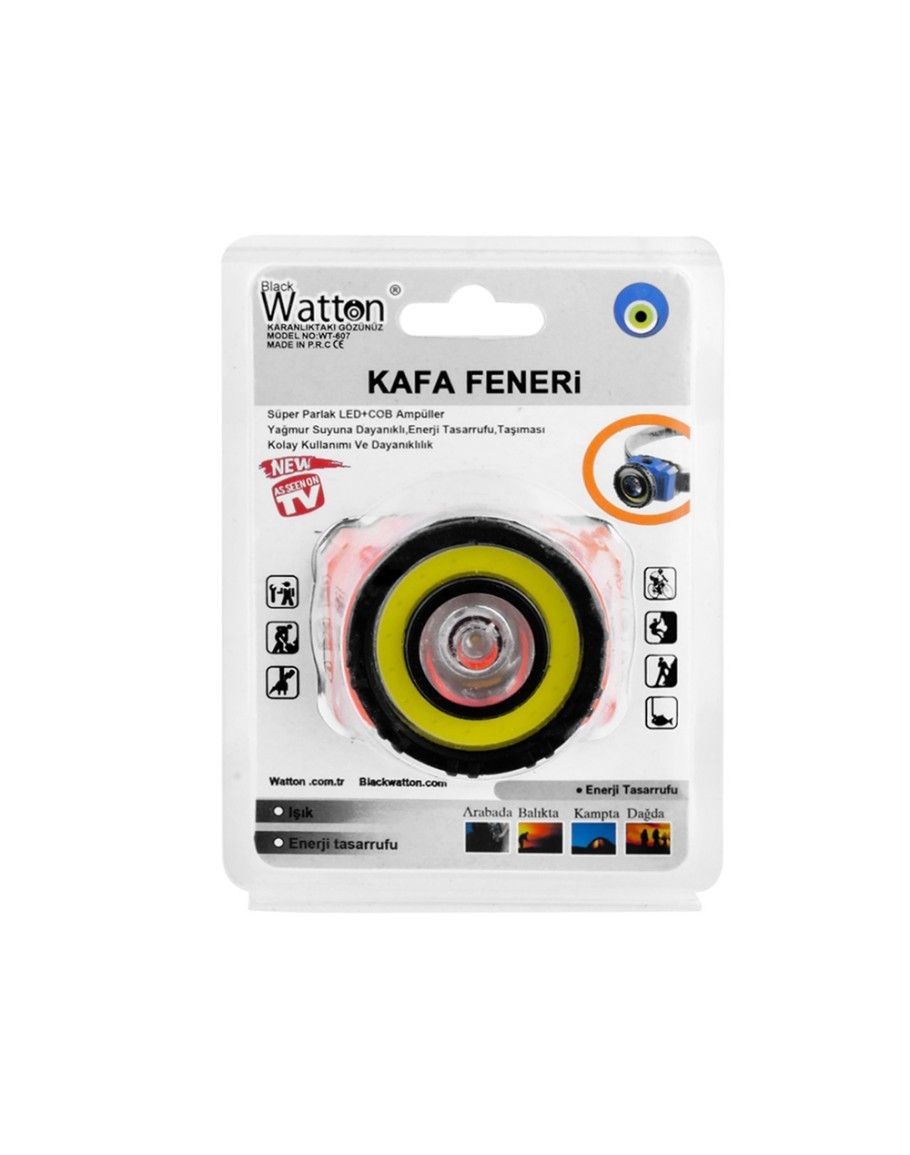 Watton WT-607 3xAAA Ledli Kafa Feneri #4
